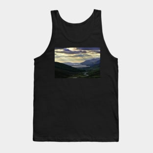 Looking West-To Loch Maree in the Highlands of Scotland(2) Tank Top